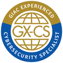GIAC Experienced Cybersecurity Specialist Certification (GX-CS)